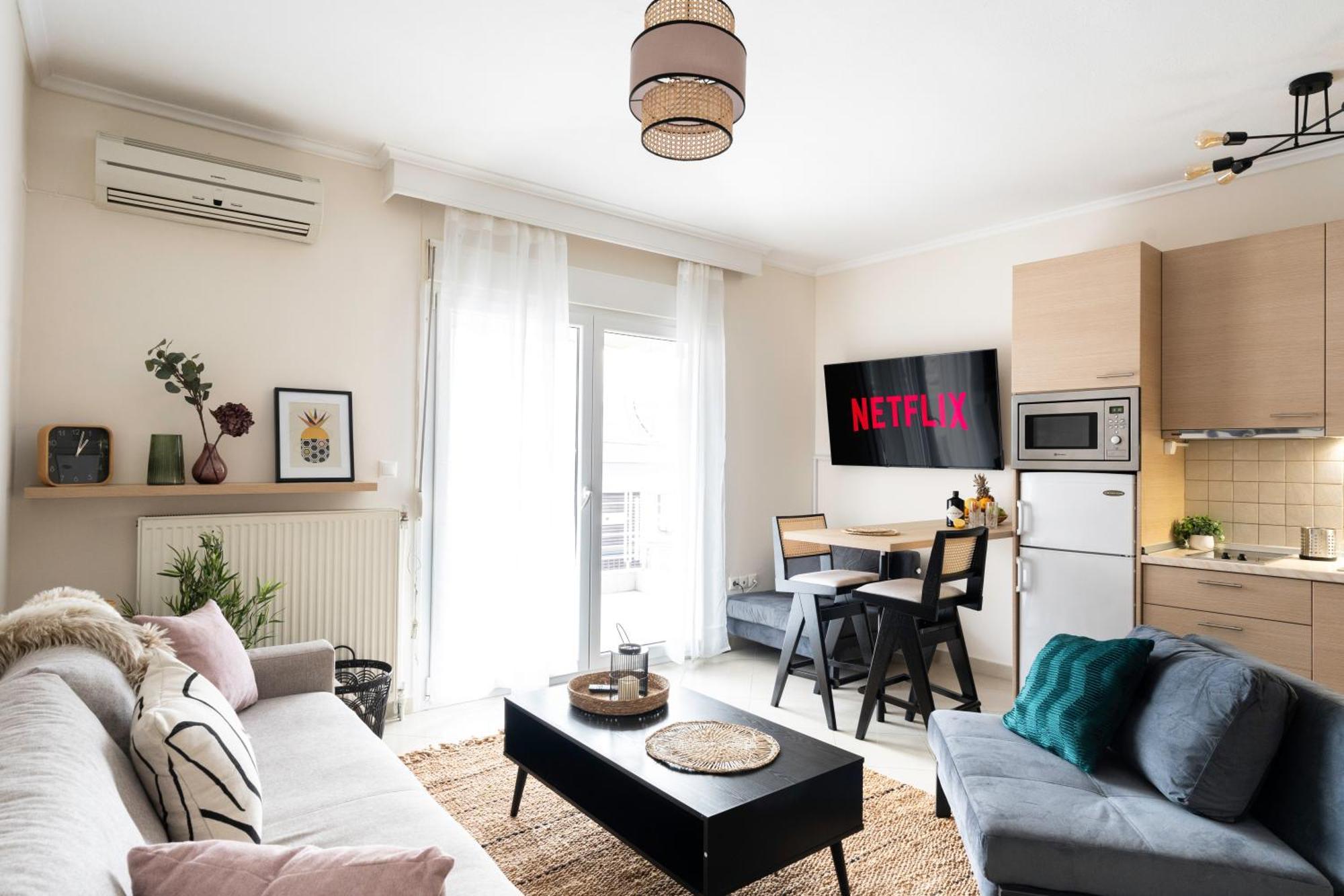 Pomegranate Luxury Penthouse Maisonette With Beautiful Terrace & Free Parking By Binobi ! 塞萨洛尼基 外观 照片